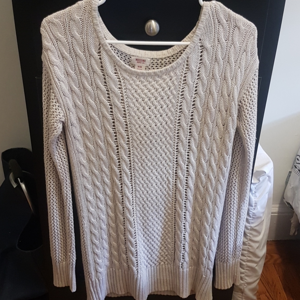 Mossimo crochet sweater